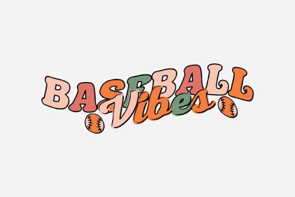 Review: Baseball Vibes Retro SVG for Embroidery