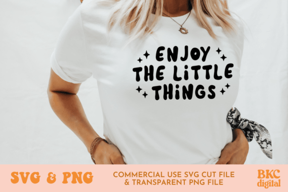 Review: Enjoy the Little Things Quote SVG PNG for Embroidery