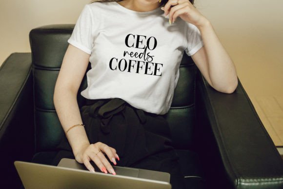 Reviewing the CEO Needs Coffee Quote SVG for Embroidery