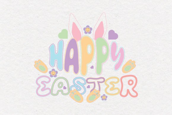Reviewing the Happy Easter Retro Quote SVG for Embroidery