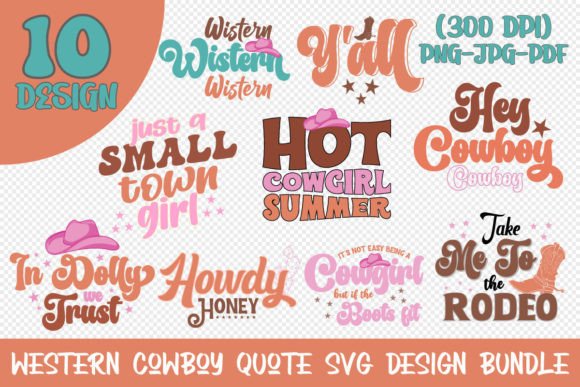 Western Cowboy Quote SVG Bundle: A Designer’s Review